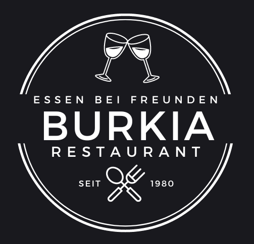 Black White Restaurant Logo