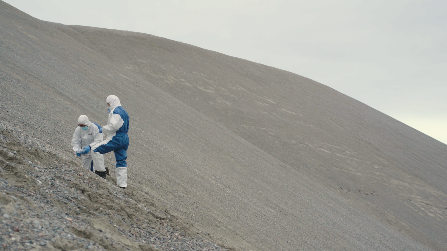 Eske Willerslev and colleague, Sampling Expedition, Western Greenland